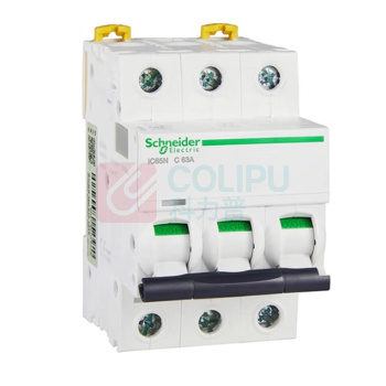 施耐德 Schneider 微型断路器 IC65N C63A 3P A9F18363