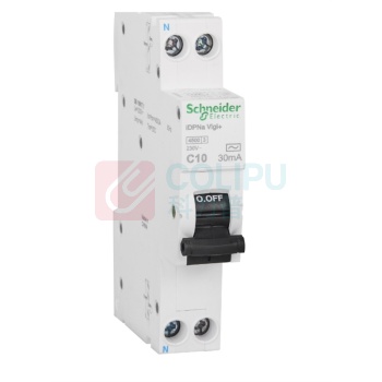施耐德 Schneider 断路器 A9D91610 iDPNa Vigi+ 10A