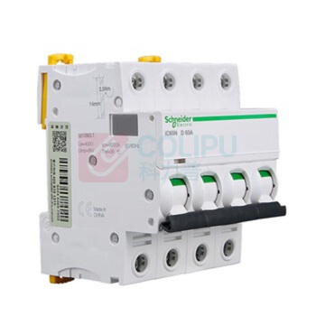 施耐德 Schneider 断路器 iC65N 4P D20A