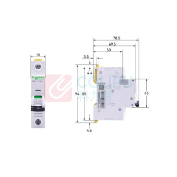 施耐德 Schneider 单极断路器1P16A iC65N A9F18116