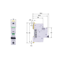 施耐德 Schneider 单极断路器1P16A iC65N A9F18116