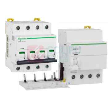 施耐德 Schneider 漏电保护断路器 iC65H-D32A/4P+Vigi iC65 ELM 4P 40A 30mA A