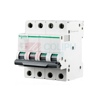 施耐德 Schneider 小型断路器 iC65N_A9F19410 4P D型脱扣 额定电流10A 货期17天