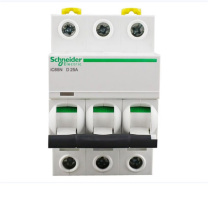 施耐德 Schneider 空气开关 iC65N D25A 3P,A9F19325