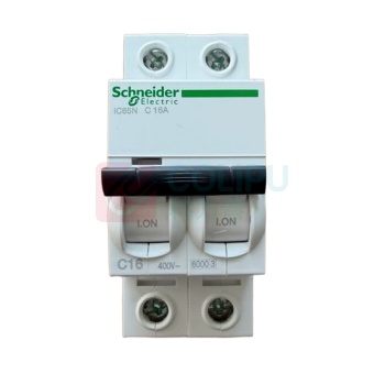 施耐德 Schneider 微型断路器 A9N18216 iC65N DC 2P C 16A