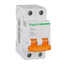 施耐德 Schneider 空气开关 EA9AN2PC40A 2P C40A E9系列小型家用微型断路器 空开 不带漏保