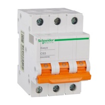 施耐德 Schneider 空气开关 EA9AN3PC63A 3P C63A E9系列小型家用微型断路器 空开 不带漏保