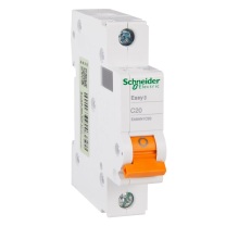施耐德 Schneider 空气开关 EA9AN1C20 电流 20A 级数1P 不带漏保
