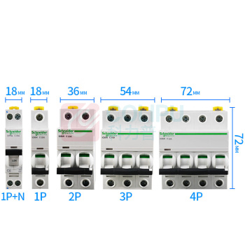 施耐德 Schneider 小型断路器 iC65N-4PC-20A