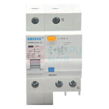 赛时工控 SHSSGK 漏保小型断路器 SKSB8LE-63/1+N C25A / (灰白)