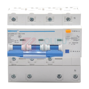 赛时工控 SHSSGK 漏保小型断路器 SKSB8LE-125/3+N 3P+N C125A / (蓝白)