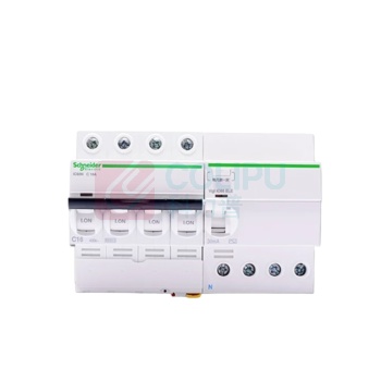施耐德 Schneider 断路器 iC65N-C63A/4P+VEA 4P 63A 30mA