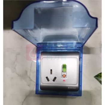 国际电工 漏电保护开关 16A三孔 IP66明装防水盒