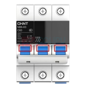 正泰 CHNT 空气开关10mA浴室空调断路器 漏电保护 NB6LE 1P+N升级款 63A 4p