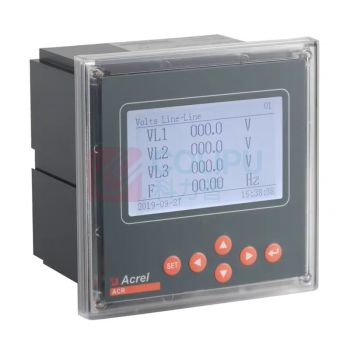 Acrel 多功能电能仪表(不含检测报告) ACR330ELH 辅助电源AC/DC85270V,电源变比:2000A/5A,电压AC380V