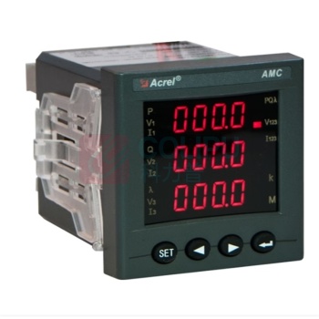 安科瑞 嵌入式多功能电表 AMC72L-E4/KC (开关量+通讯)