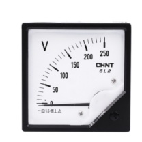 正泰电器 电压表 6L2-V 450V 直通 改进型.003 安装式电表 760210100002116