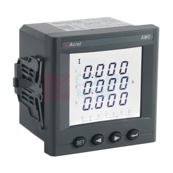安科瑞 电流表 AMC72L-AI3/M 72*72*95mm