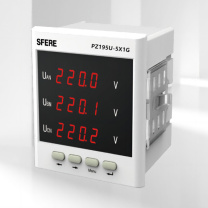 斯菲尔 数显电压表 PZ195U-5X1G|倍率±20V |精度0.2|通讯功能 不含检测报告