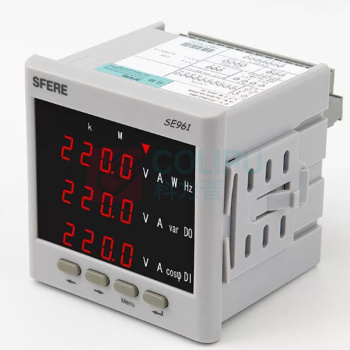 斯菲尔 导轨式多功能电力仪表 PD194Z-E20 3*100V 3*5A
