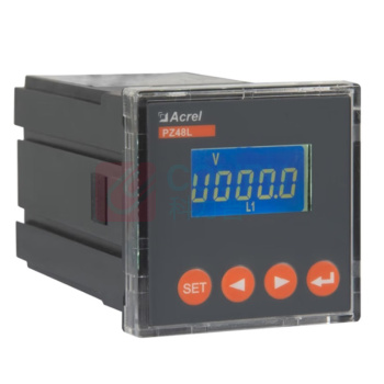 安科瑞 数显电流表 PZ48L-AI 单排四位 AC220V 4-20mA