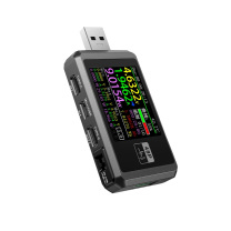 FNIRSI USB电压电流表 FNB48P 标准版 (黑色)