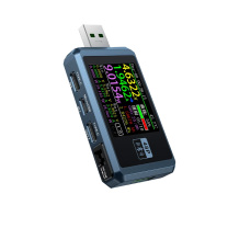 FNIRSI USB电压电流表 FNB48P 蓝牙版 (蓝色)