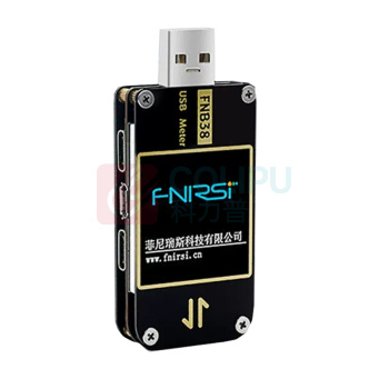 FNIRSI USB电压电流表 FNB38 (黑色)