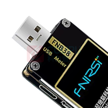 FNIRSI USB电压电流表 FNB38 (黑色)