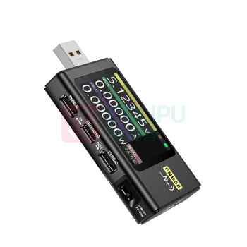 FNIRSI USB电压电流表 FNB58 Type-C快充标准版 (黑色)