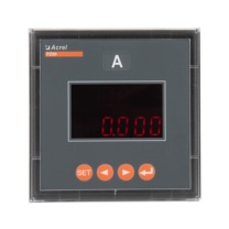 安科瑞 电流表 PZ80L-AI 单相, 开孔76*76, LCD显示