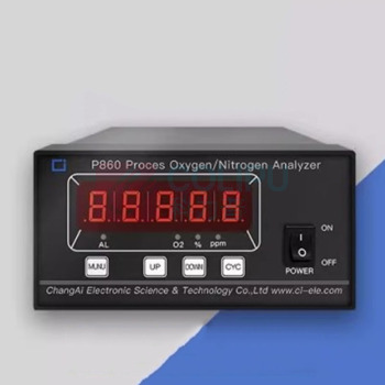 昶艾 氧分析仪 P860-40 量程:100PPm-21.00%O2/N2 电源:220v±10%50/60HZ模拟输出信号:420Ma 外形尺:160mm*80mm*176mm需第三方校验证书