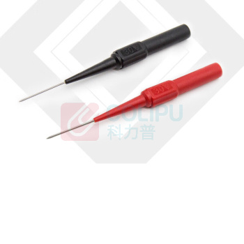 汇君 HJUN 0.7mm/1mm测试探针测试刺破线表棒背针万用表笔 1mm tz004-bl (黑色)