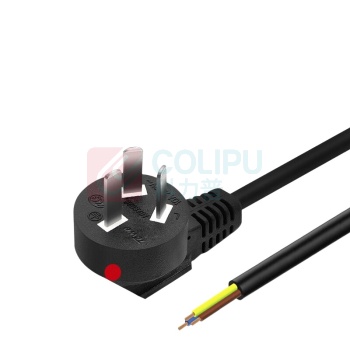 同为 TOWE 三芯插头带电源线 TW-F-25G16 2.5mm² 3m (黑色)