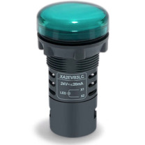 施耐德 Schneider 电气带灯按钮开关绿色LED XB2BW33B5C AC/DC24V 1开1闭