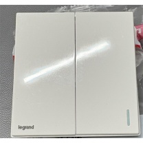 罗格朗 墙壁开关 86型 F6R 二开双控