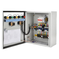 迈恻亦 水泵三相配电箱 380v 三相配电箱 双电源+总开4KW
