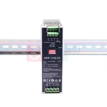 明纬 开关电源 DDR-120C-24 120W_24V 32*125.2*102mm (W*H*D)