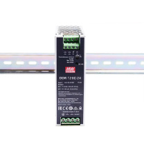 明纬 开关电源 DDR-120C-24 120W_24V 32*125.2*102mm (W*H*D)