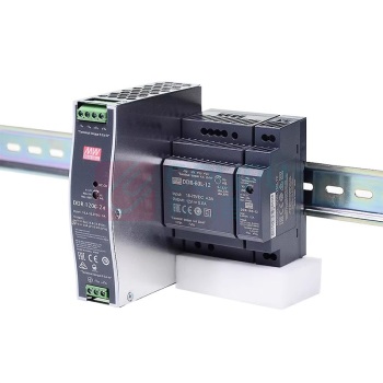 明纬 开关电源 DDR-120C-24 120W_24V 32*125.2*102mm (W*H*D)