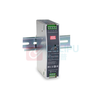 明纬 开关电源 DDR-120C-24 120W_24V 32*125.2*102mm (W*H*D)