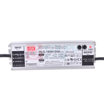 明纬 开关电源 HLG-185H-24A 24V 7.8A
