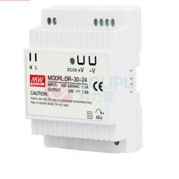 明纬 开关电源 DR-30-24 24V 1.5A