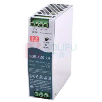 明纬 开关电源 SDR-120-24