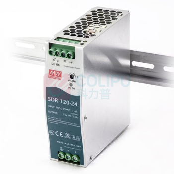 明纬 开关电源 SDR-120-24