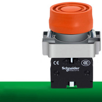 施耐德 Schneider 防水按钮开关 XB2BP31C42C 22mm (橙色)