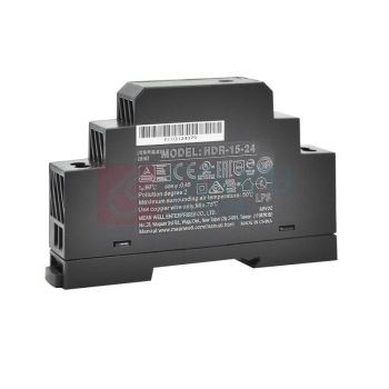 明纬 开关电源 HDR-15-24 24V DC输出