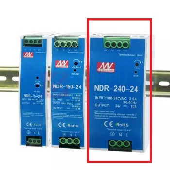 明纬 直流电源 NDR240-24 24V10A