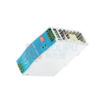 明纬 NDR-120系列120W工业用DIN导轨型单组输出电源供应器 NDR-120-24