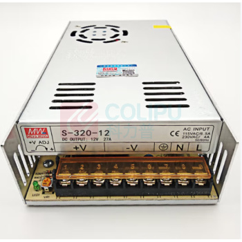 明纬 开关电源 S-320-12 12V27A (金属色)